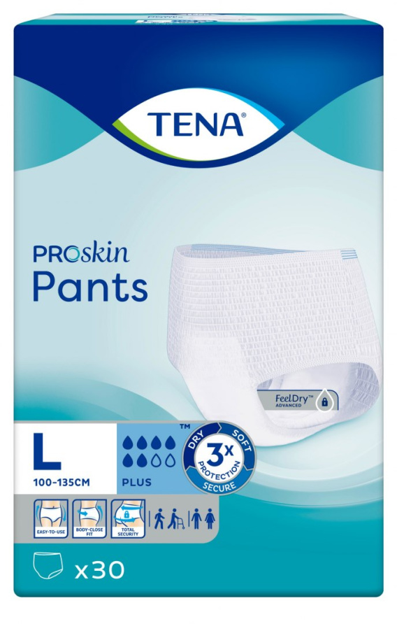 TENA majtki chłonne PANTS ProSkin PLUS L (30 szt.) > Respiratory ...